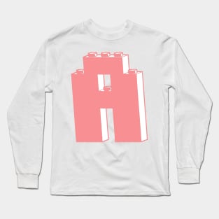 THE LETTER A, Customize My Minifig Long Sleeve T-Shirt